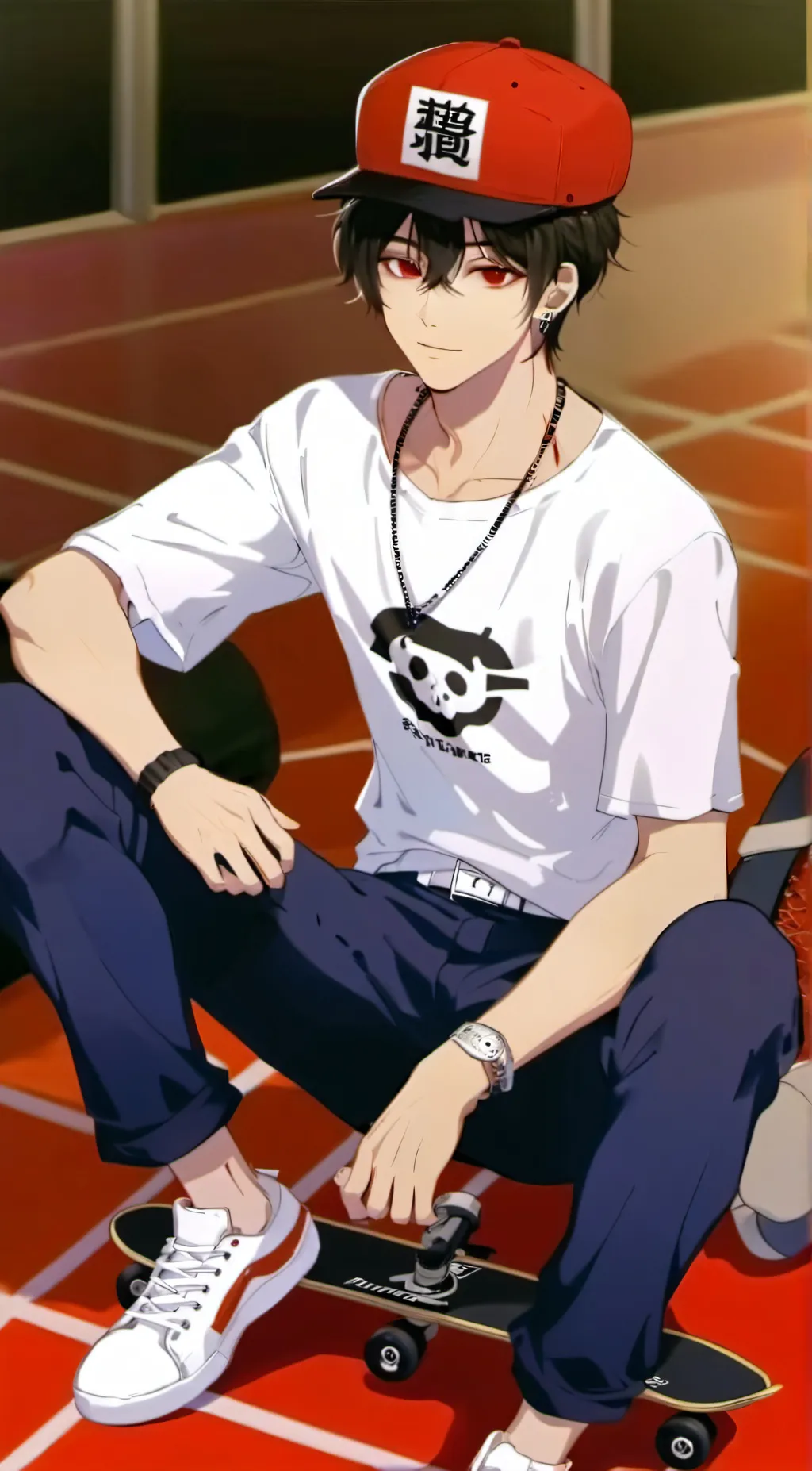 ai character: Oliver background