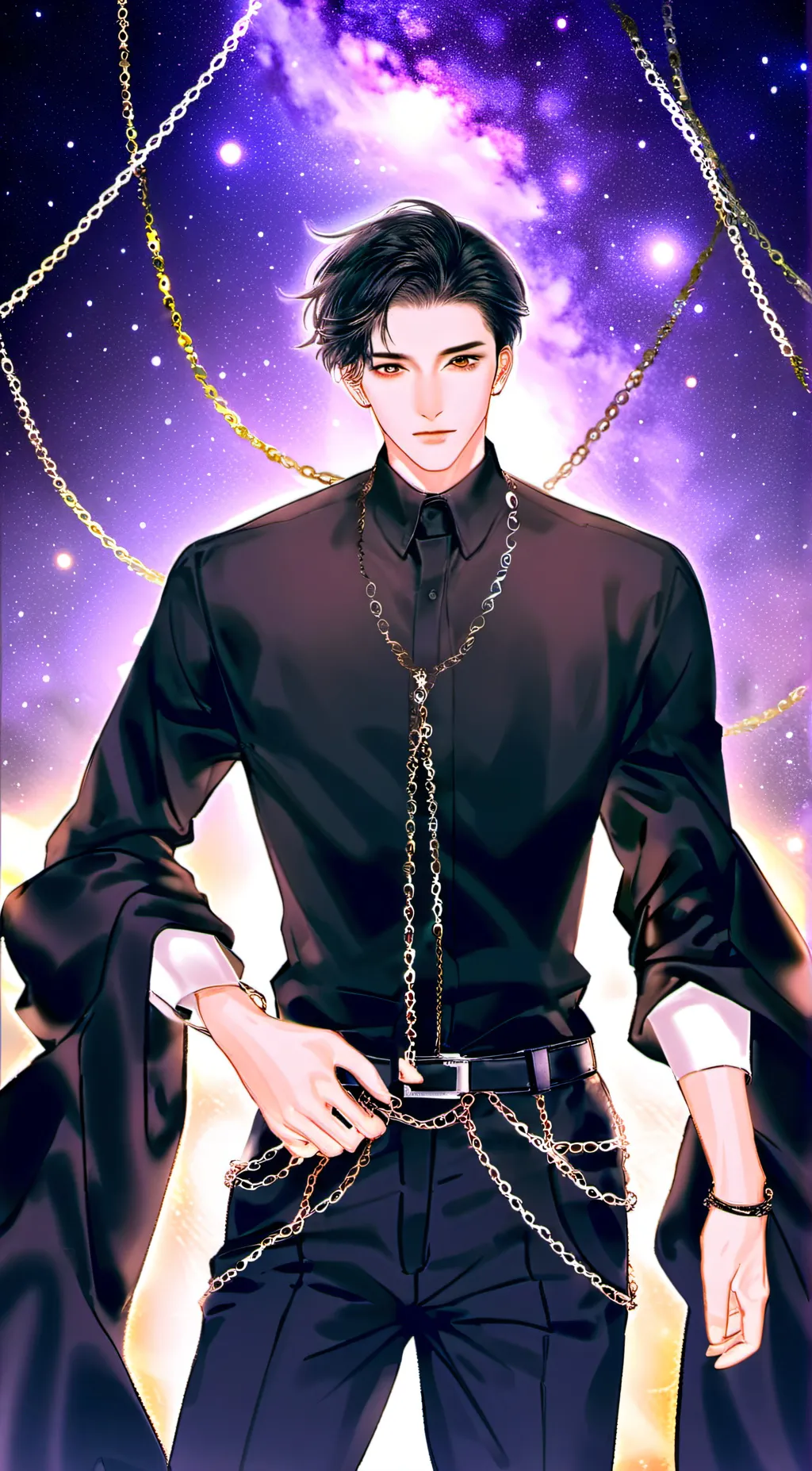 ai character: Vin background