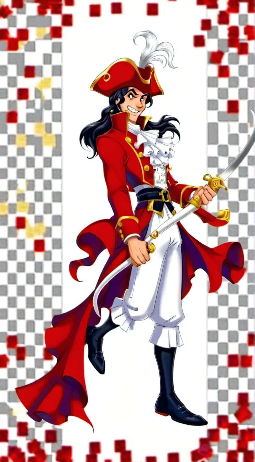 ai character: the hook trap background