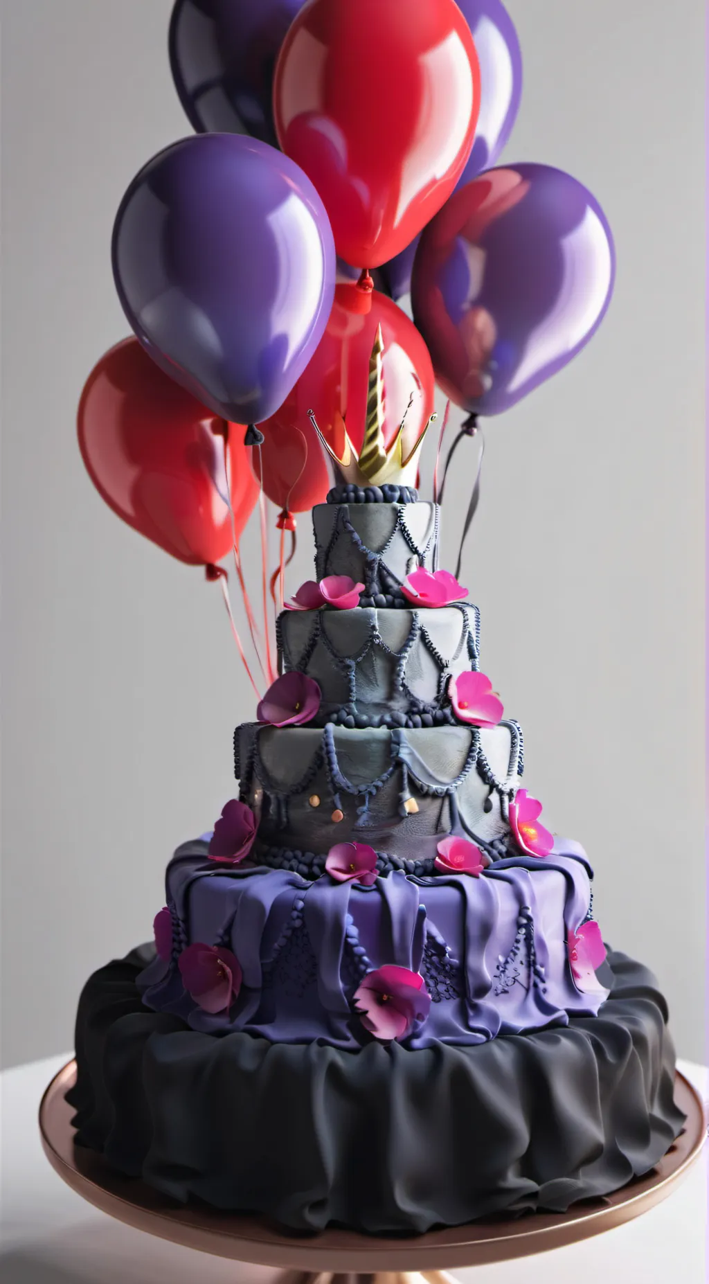 ai character: Talkie birthday background