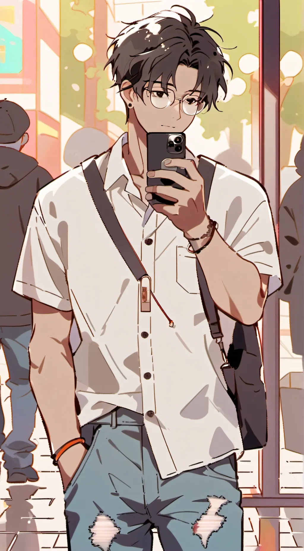 ai character: Anthony background