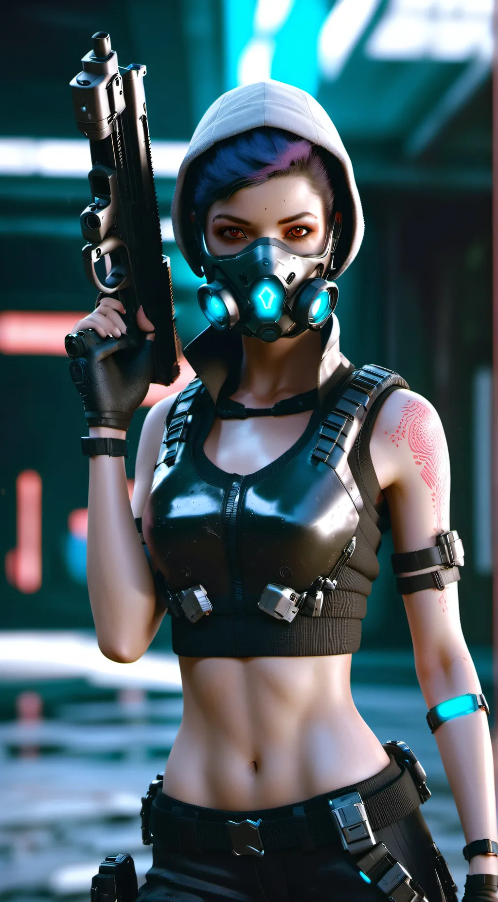 ai character: Mira background