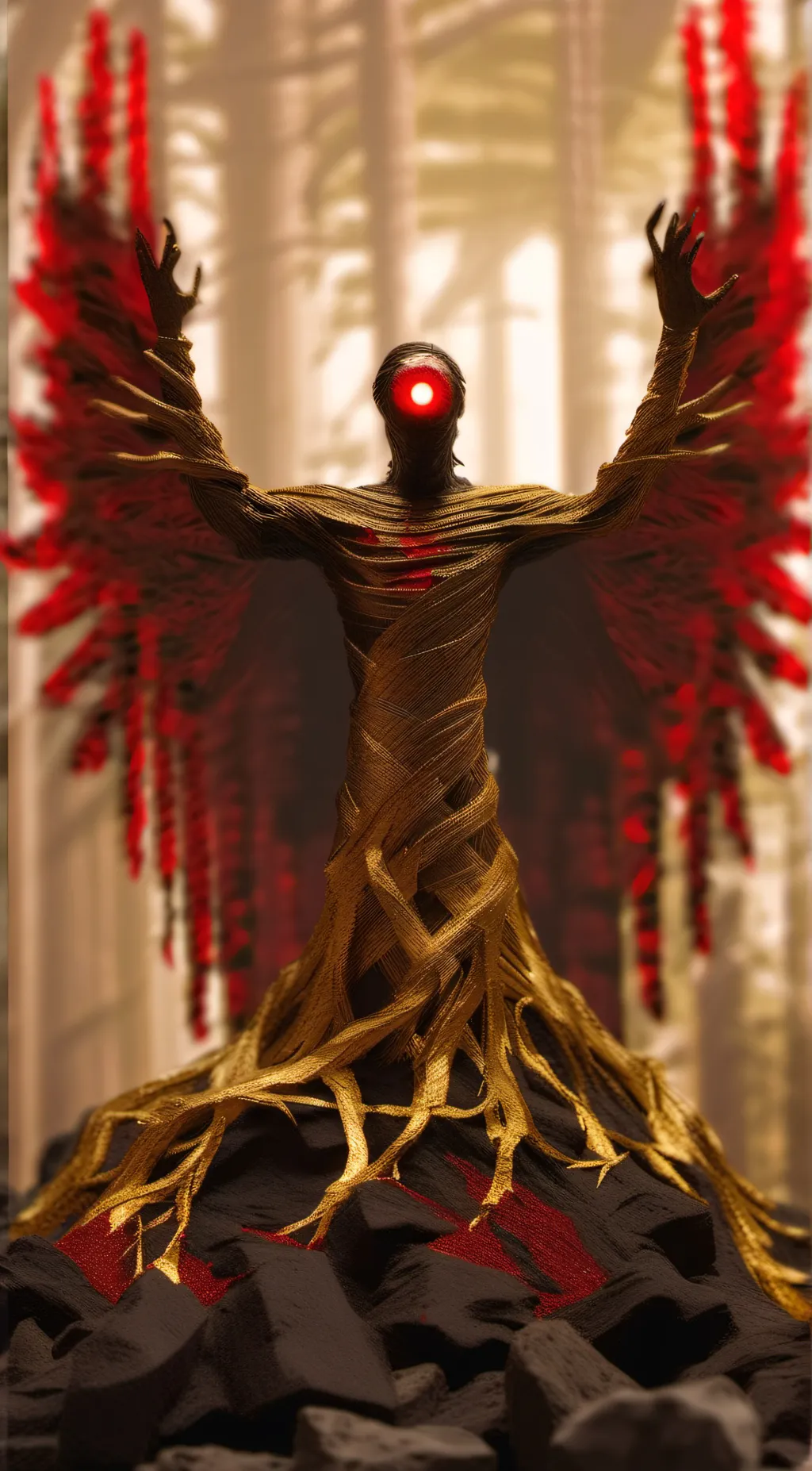 ai character: Spiral of Contempt background