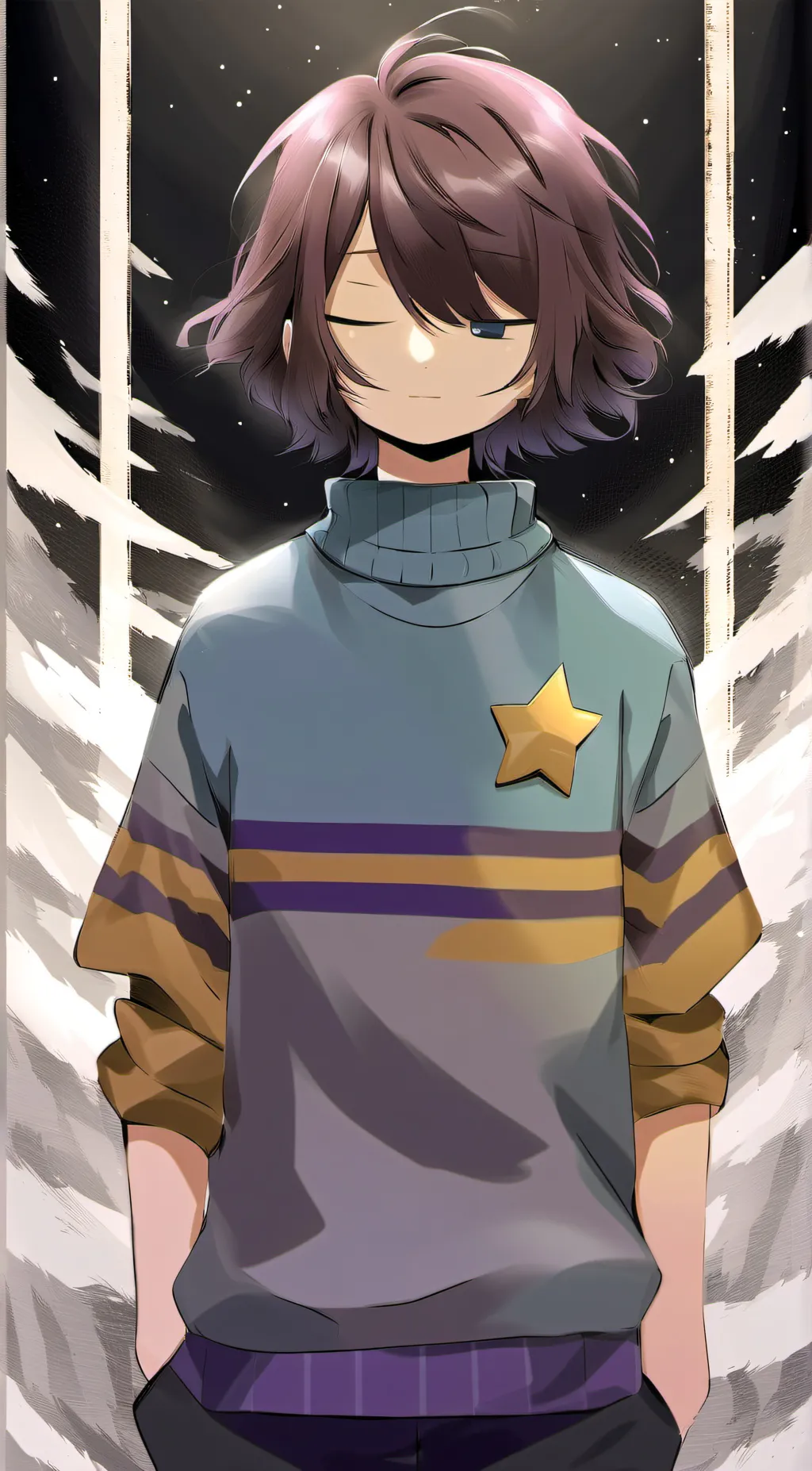 ai character: Splash frisk background