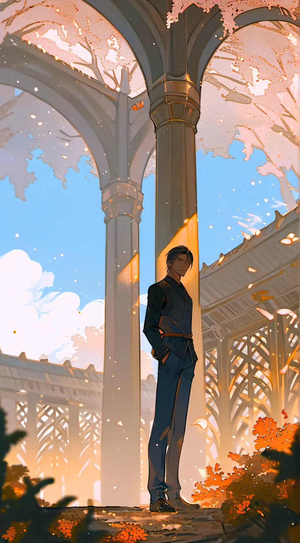 ai character: Damon background