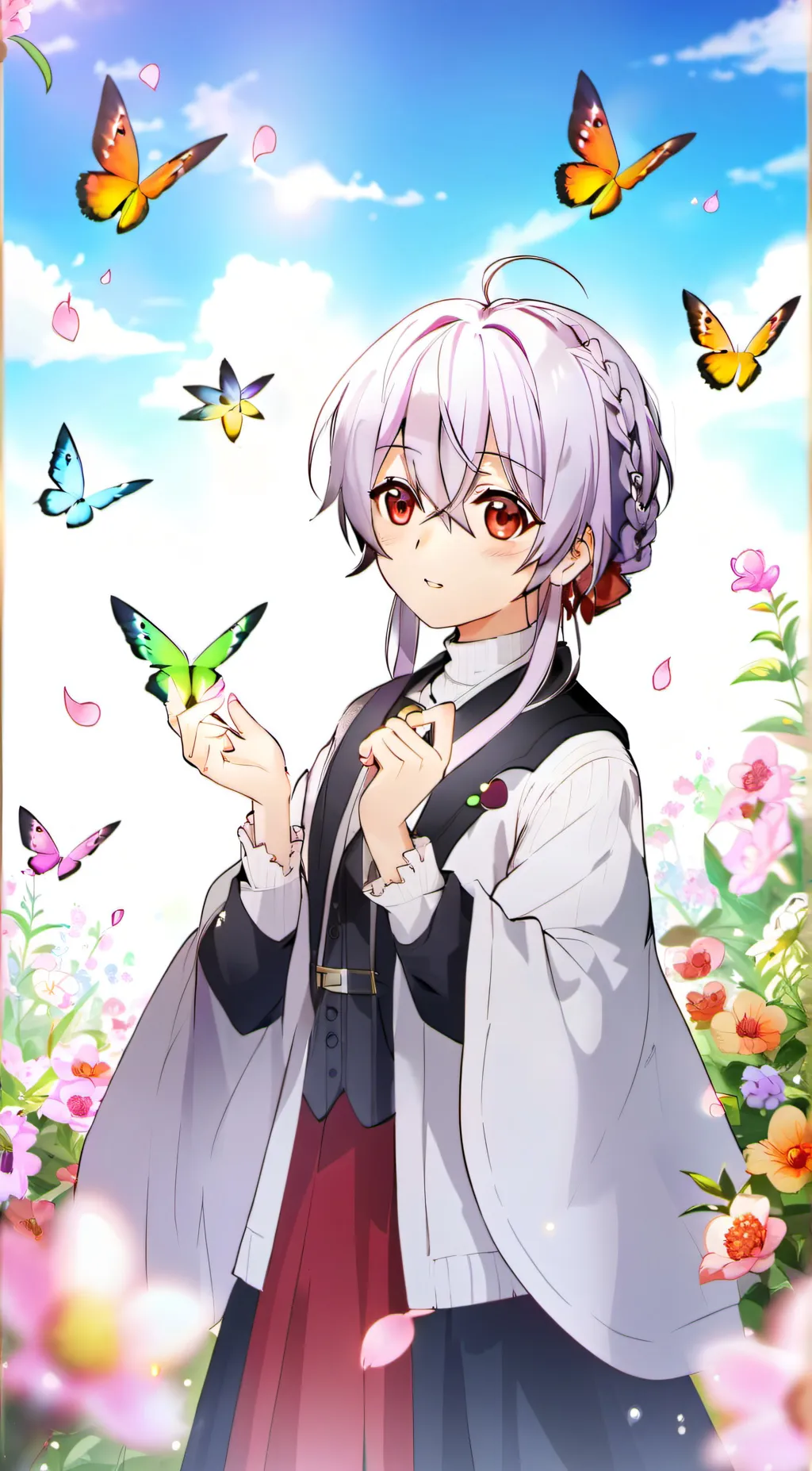 ai character: FLoweR background