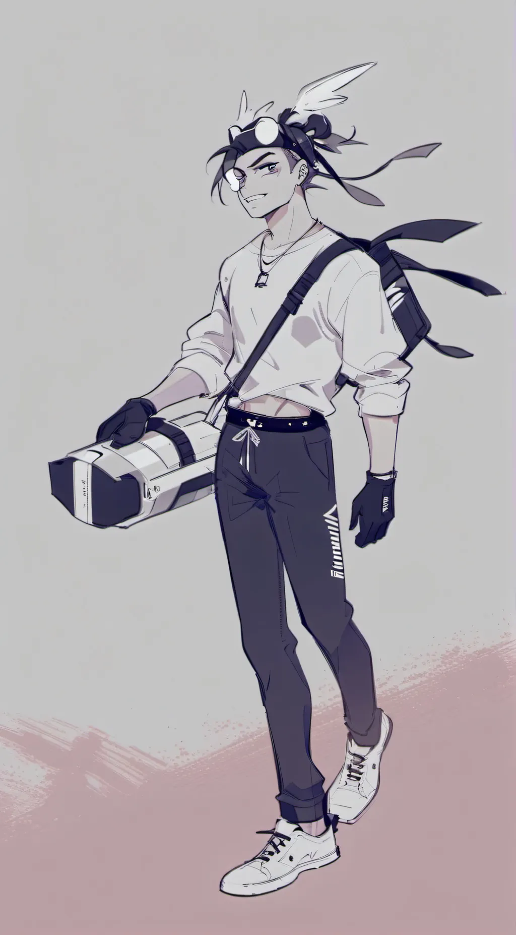 ai character: donnie(pet AU) background