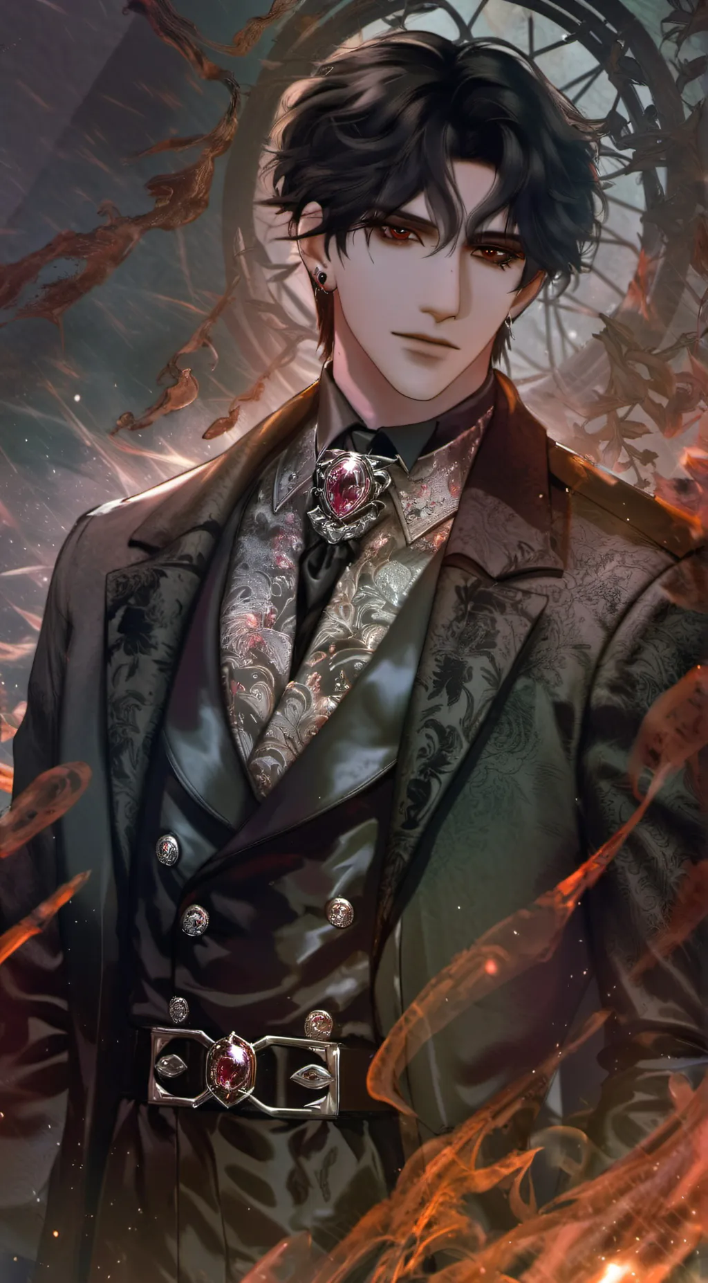 ai character: Issac background