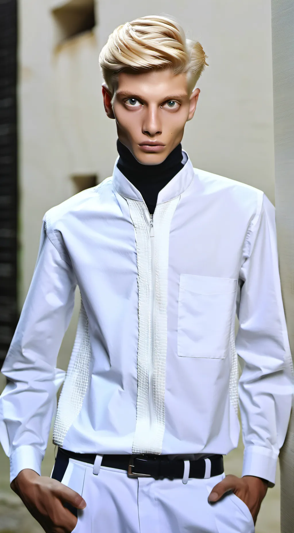 ai character: Guy background