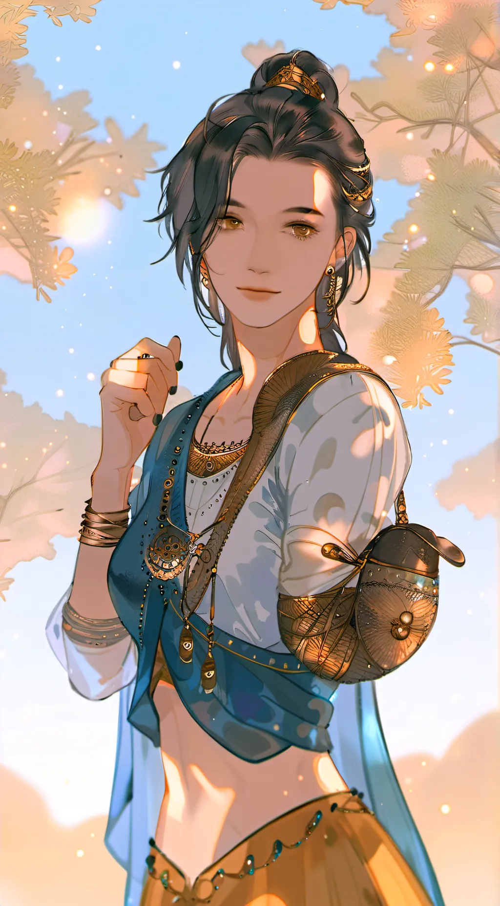 ai character: Berry Mary diaper. background