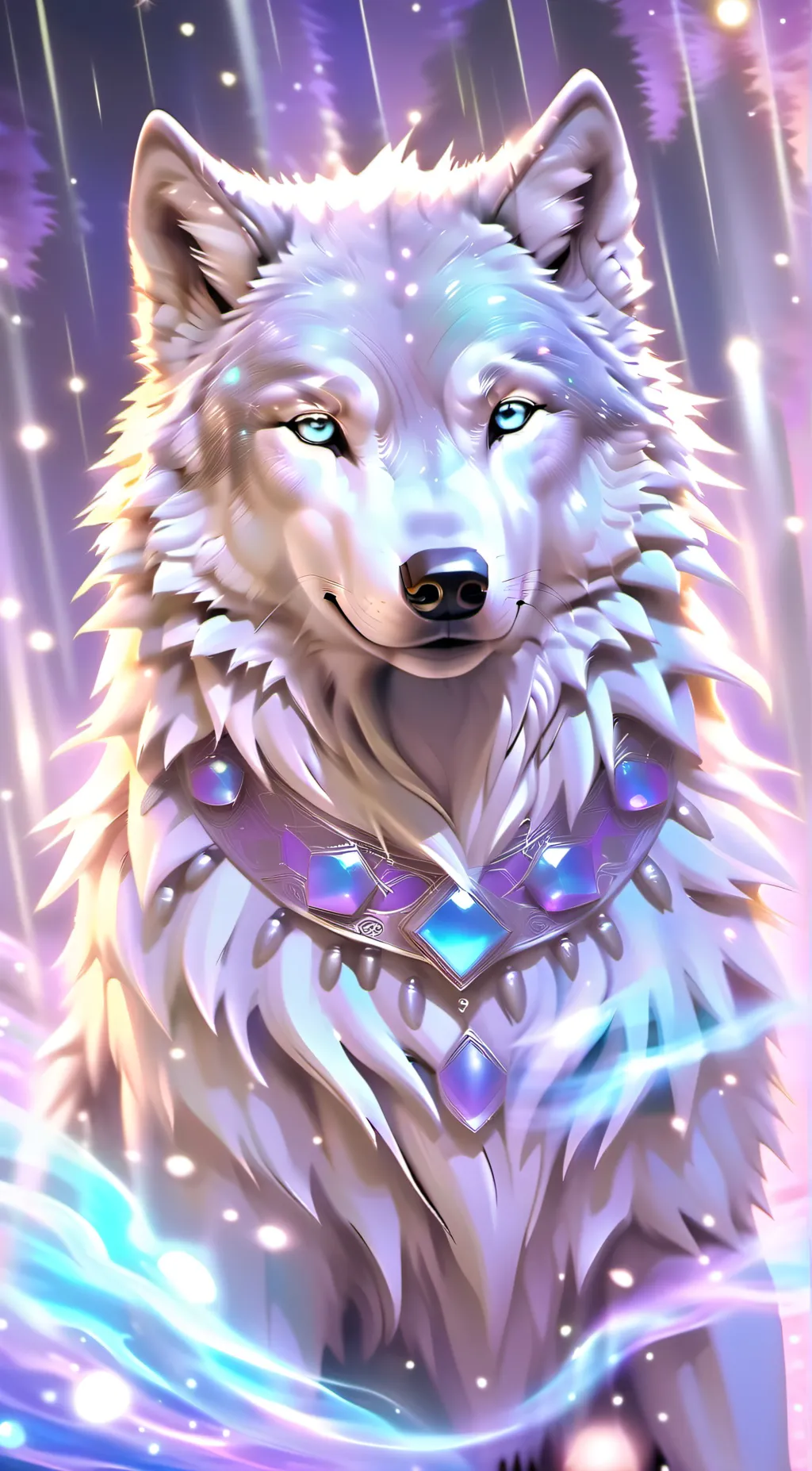 ai character: magic  background