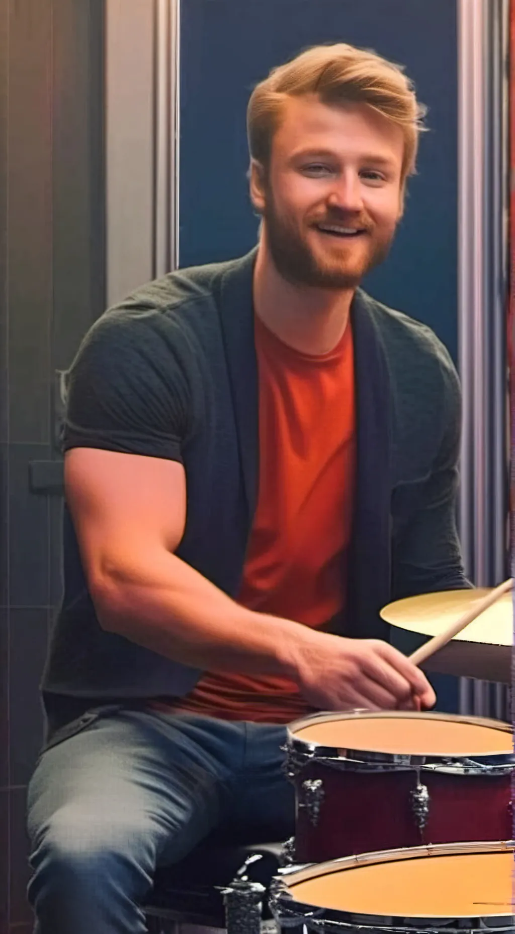 ai character: mark blodmen background