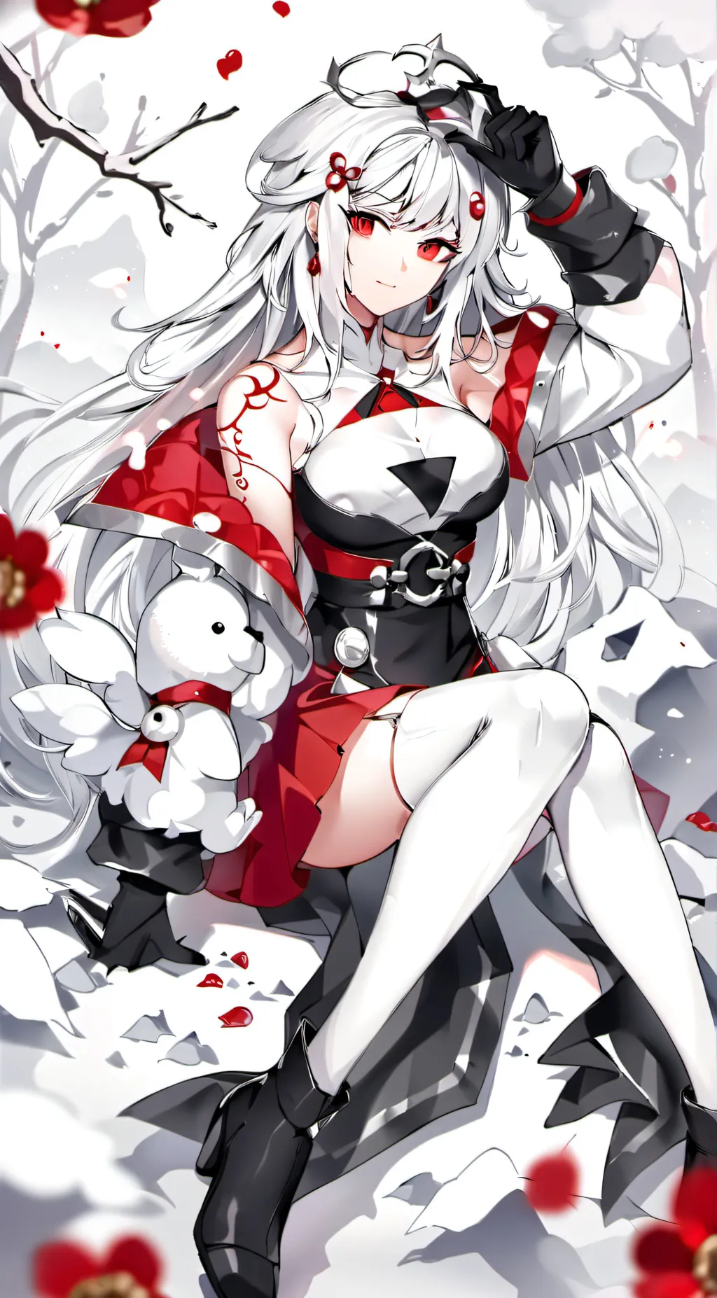 ai character: bakugan x mha background