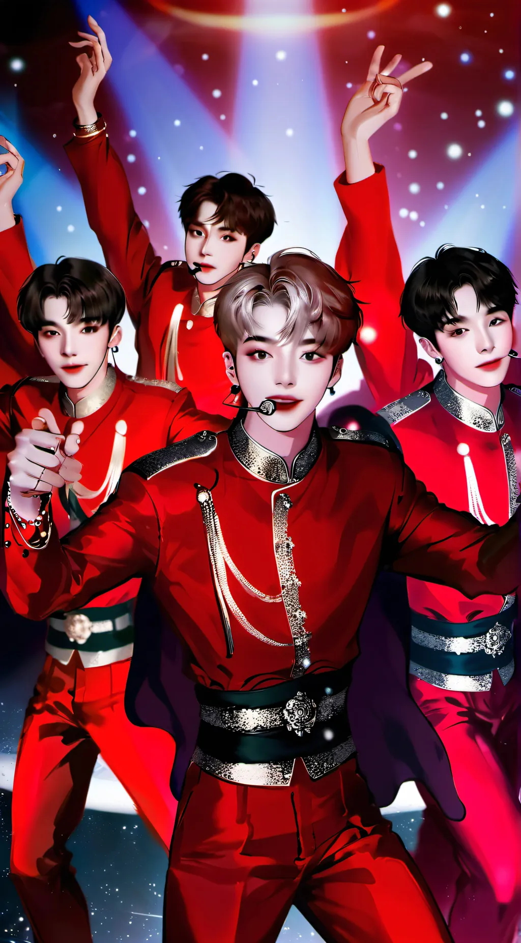 ai character: Skz background