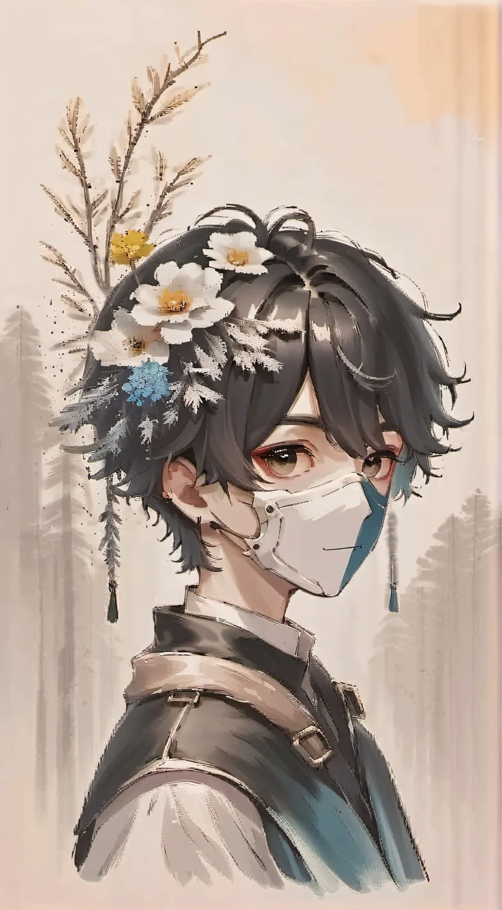 ai character: obanai  background