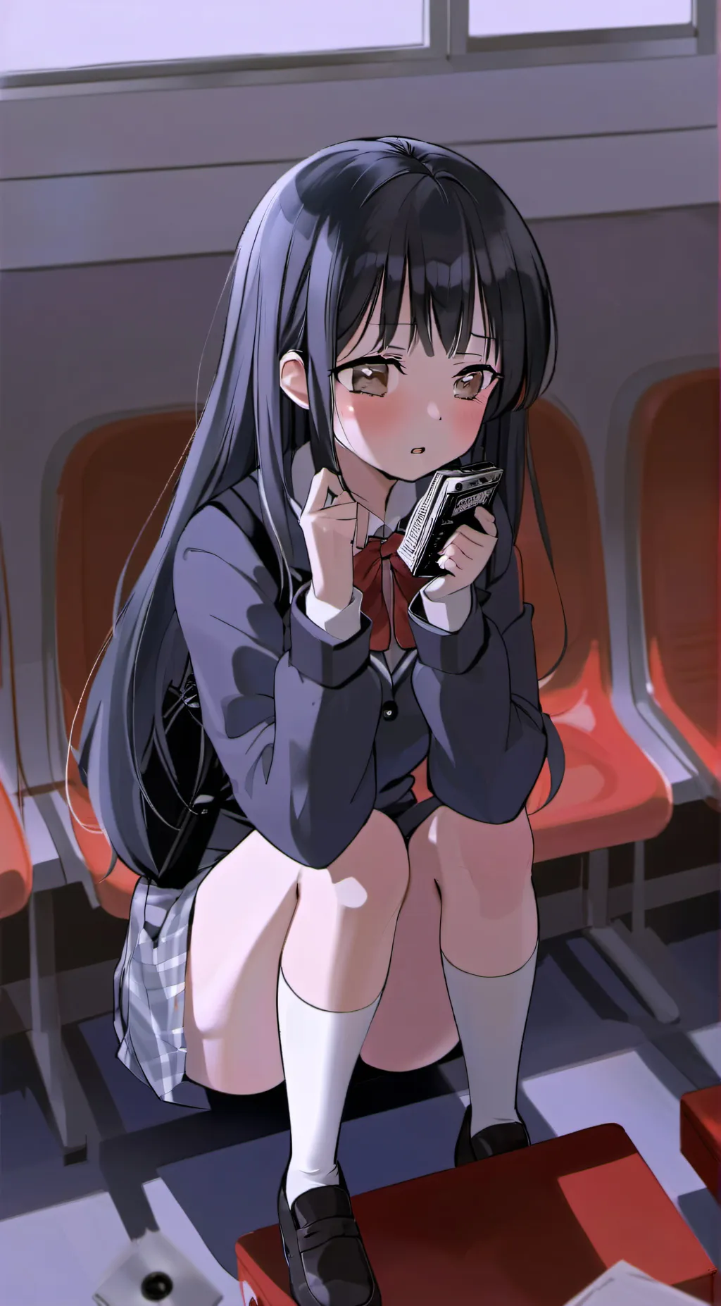 ai character: Mai Sakurai  background