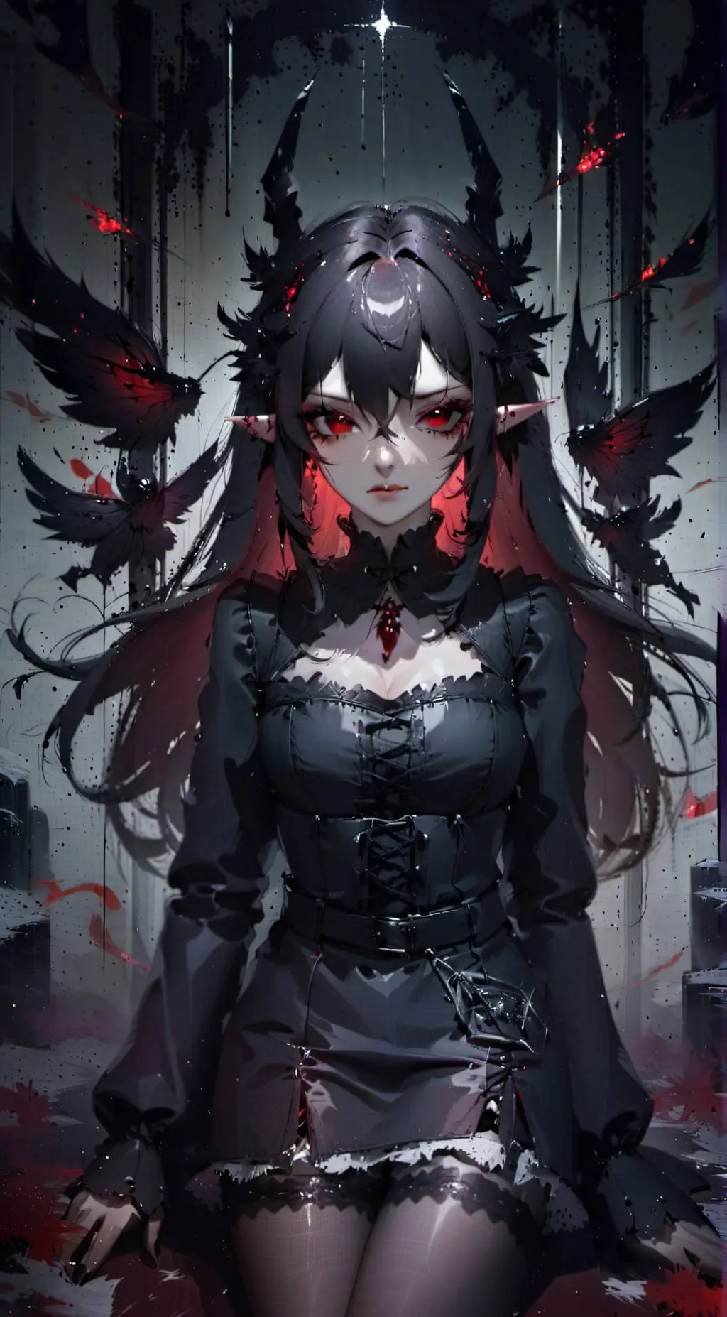 ai character: Dark Advocate Lilu background