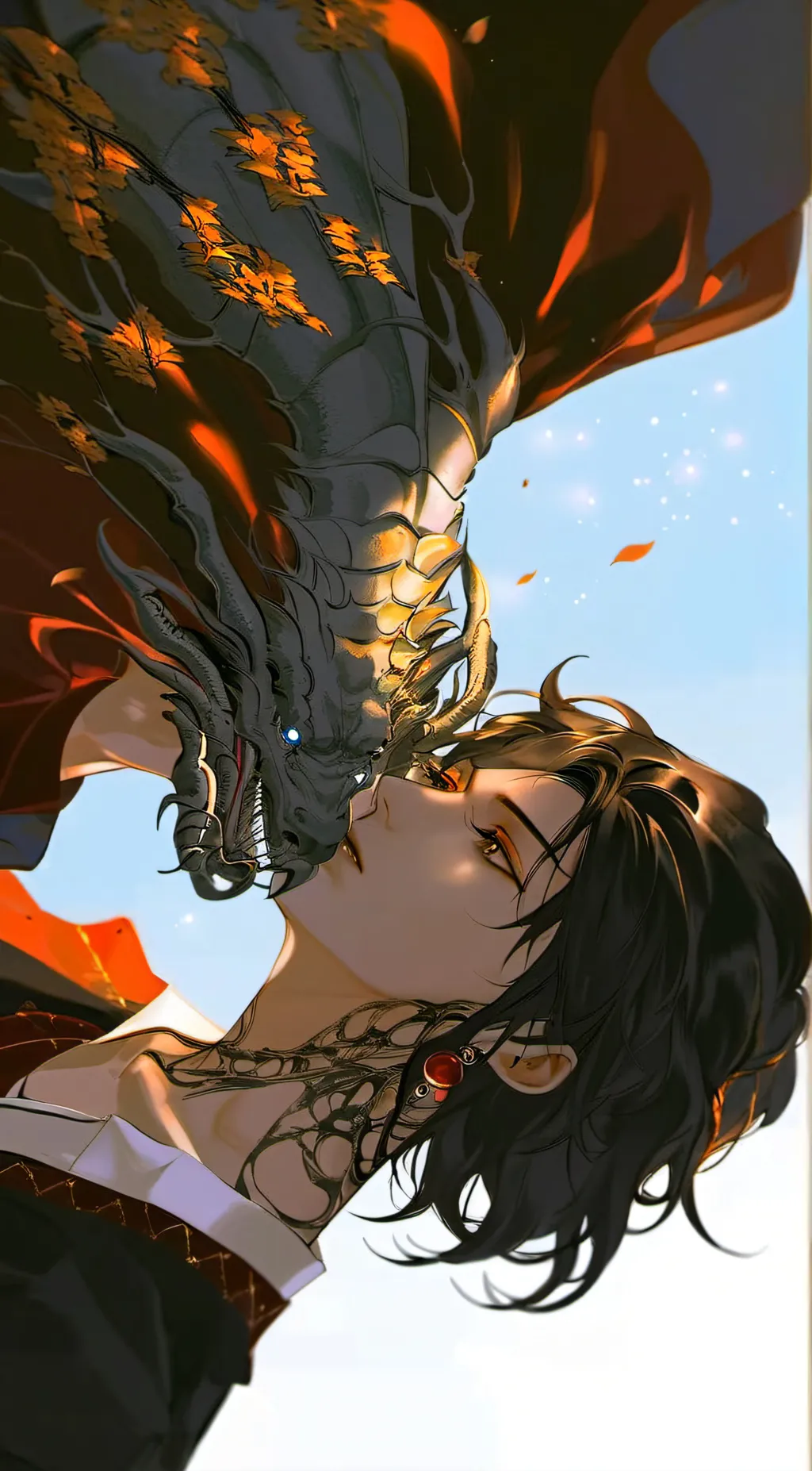 ai character: lovey-dovey  background