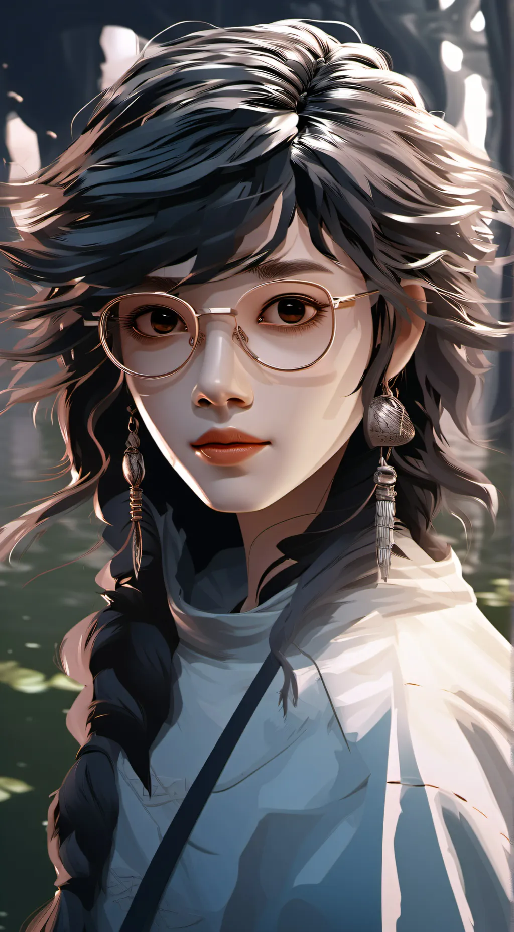 ai character: chat room background