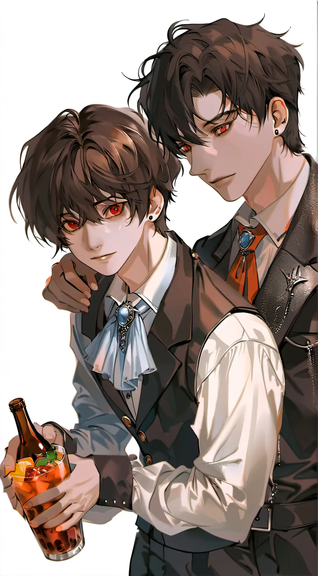 ai character: Minho🖤 background