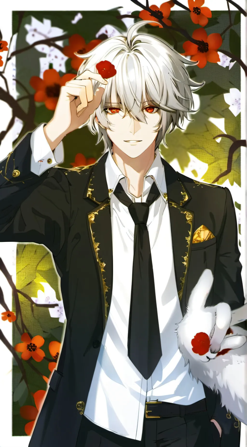 ai character: Villain x hero background