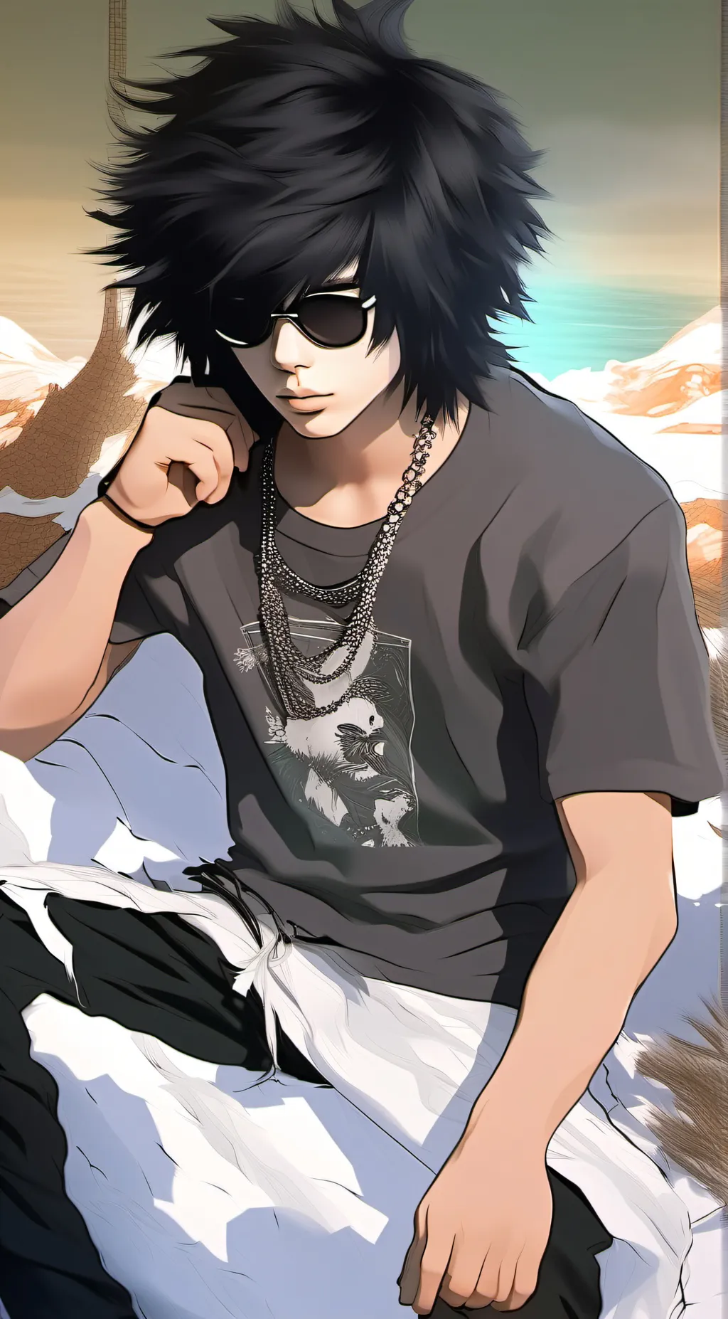 ai character: 🖤Ryan🖤 background