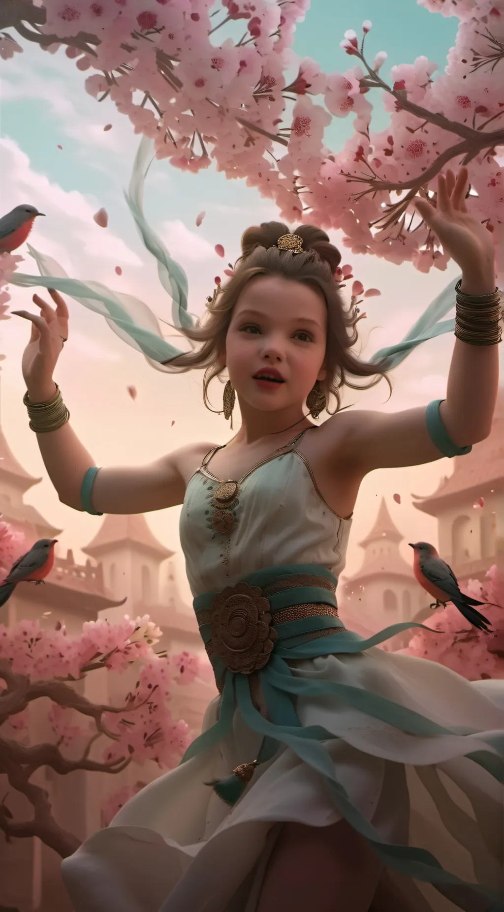 ai character: Margret  background