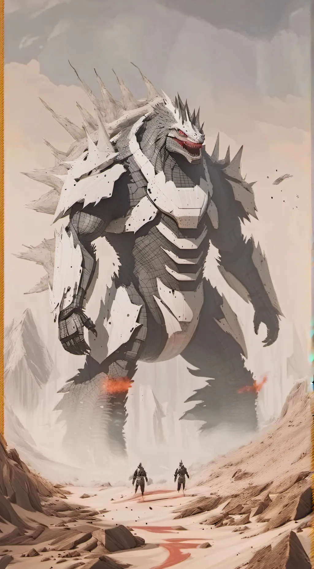 ai character: mecha g background