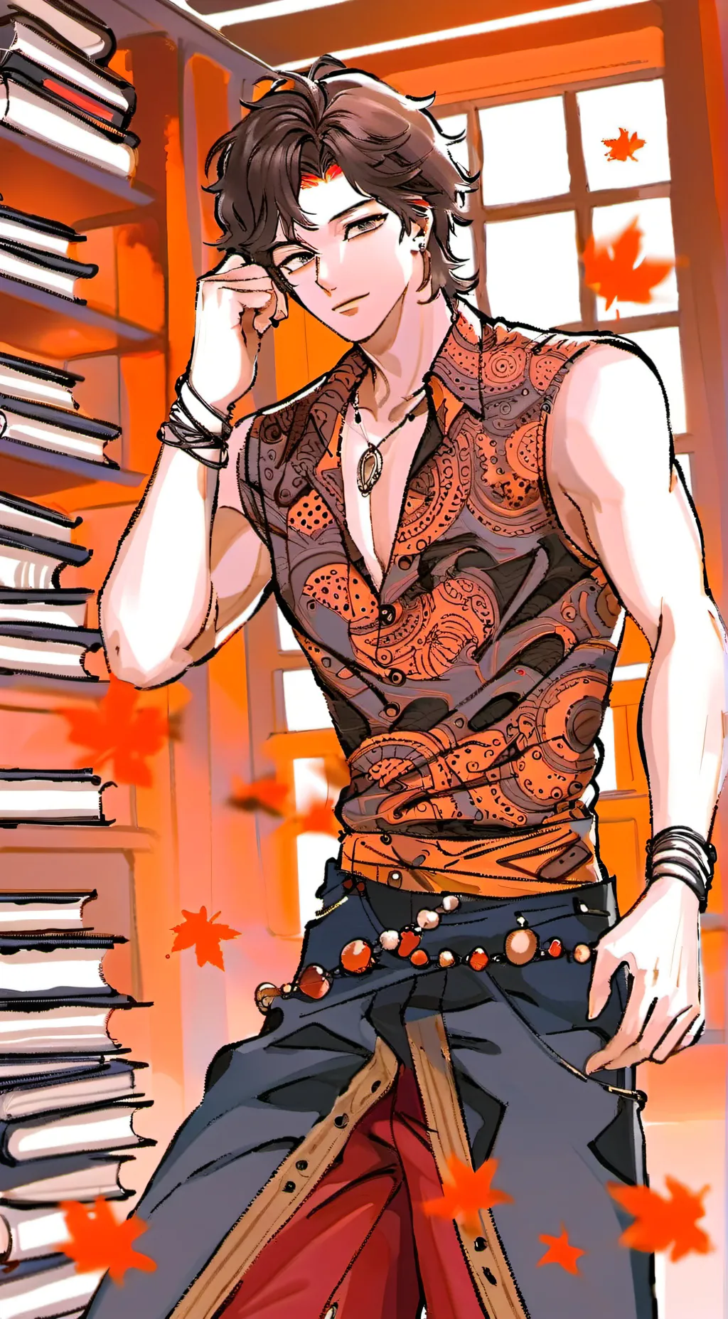 ai character: Michael  background