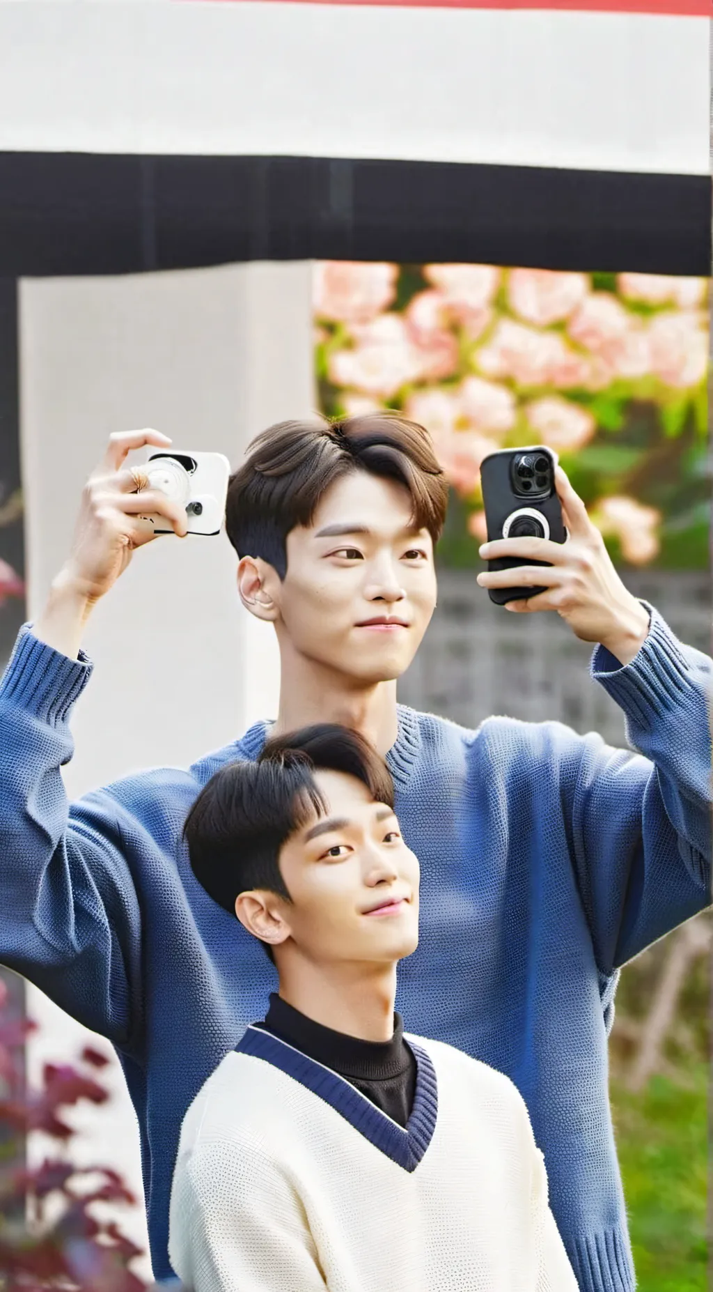 ai character: Dale and Edward  background