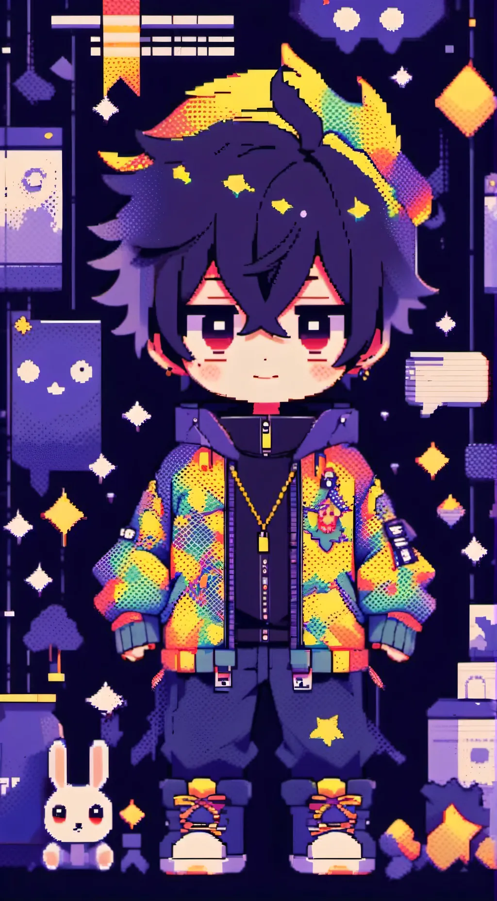 ai character: SC FNAF daycare background