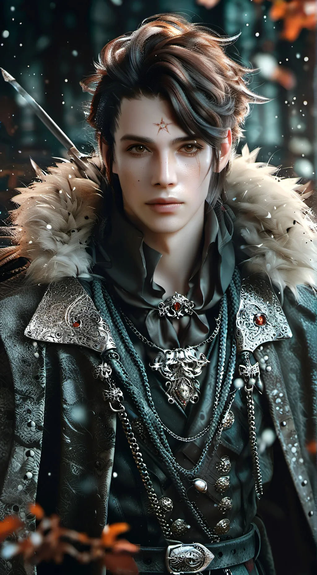 ai character: mattheo riddle  background