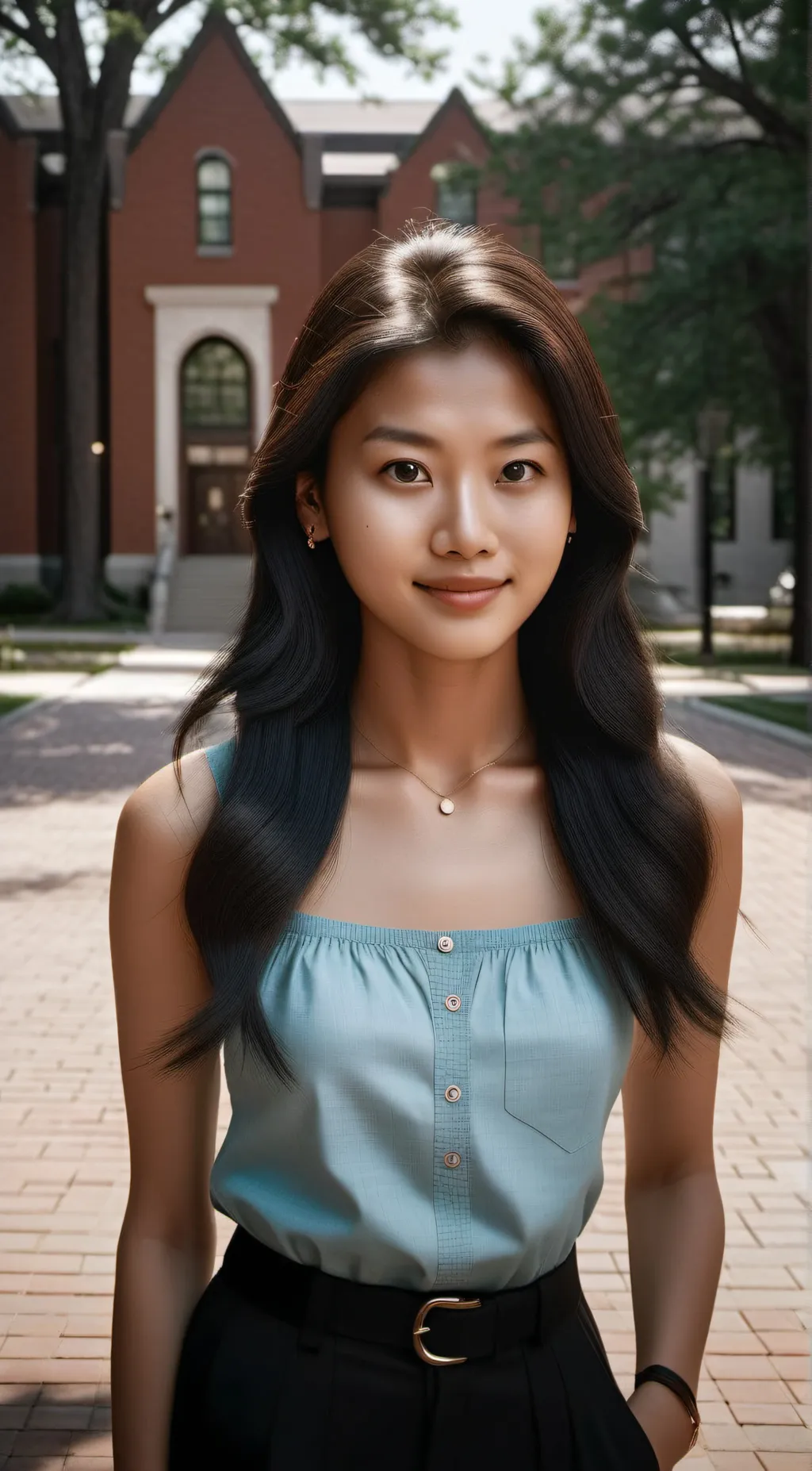 ai character: Hazel background