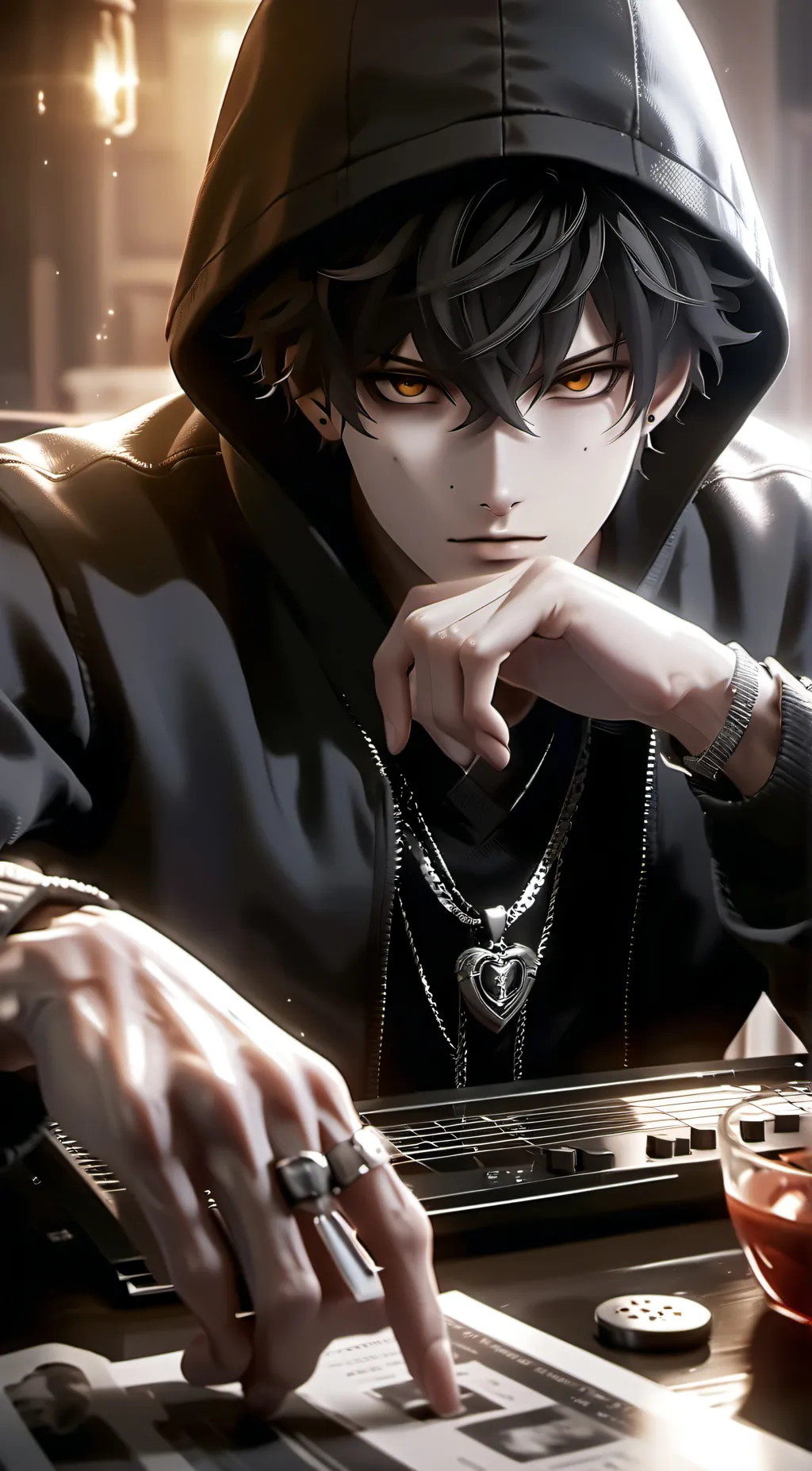 ai character: Blake background