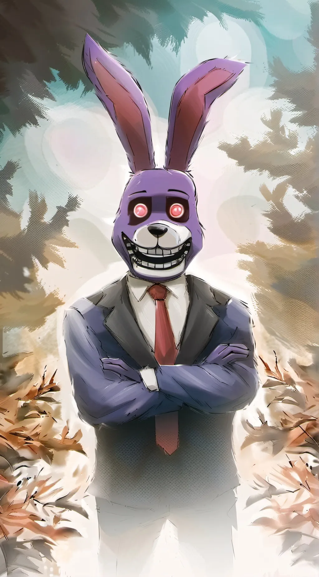 ai character: BONNIE background