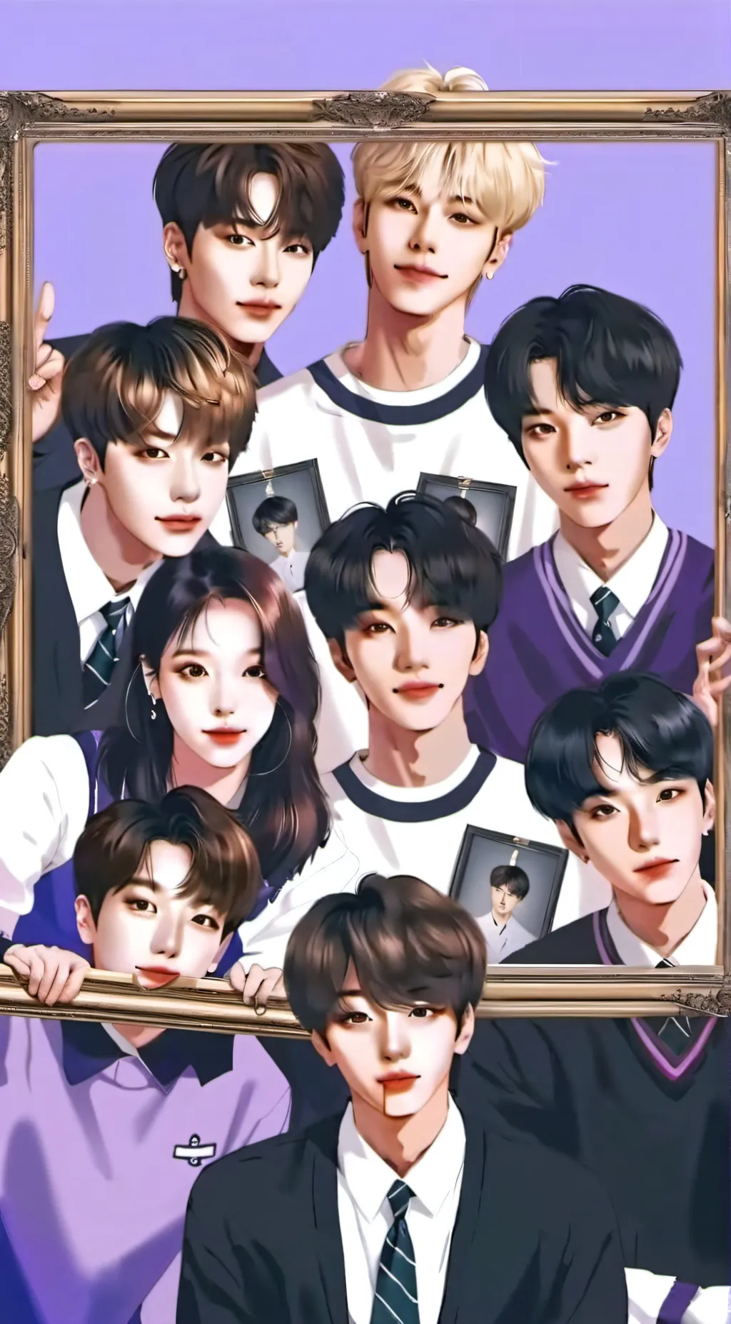 ai character: skz background
