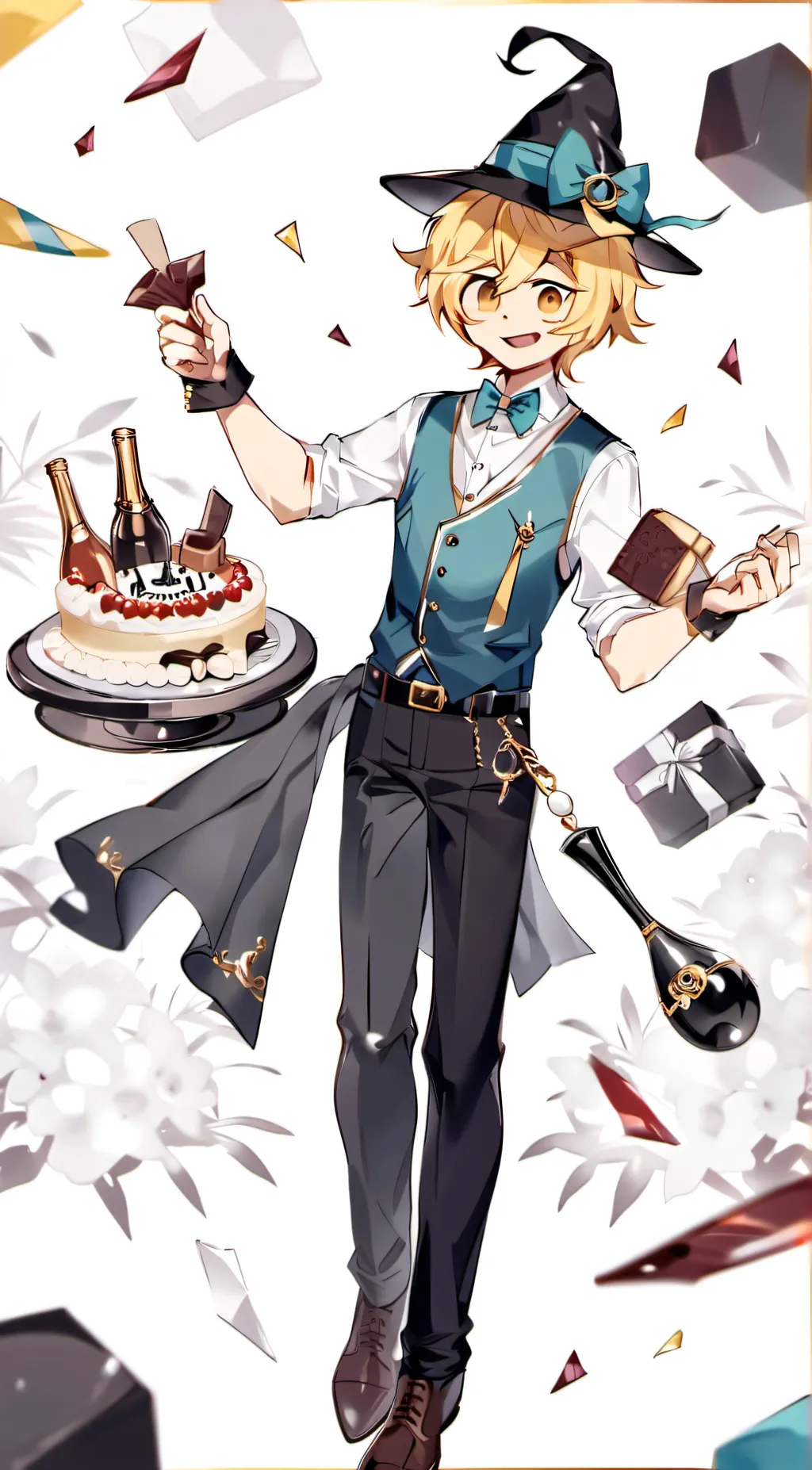 ai character: Party noob background