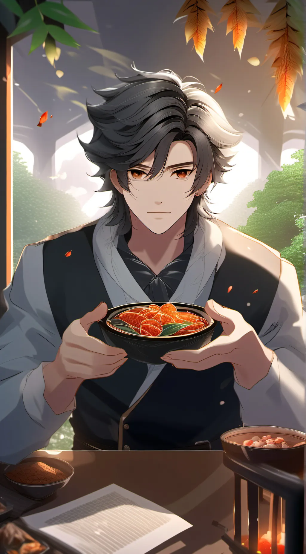 ai character: Asher background