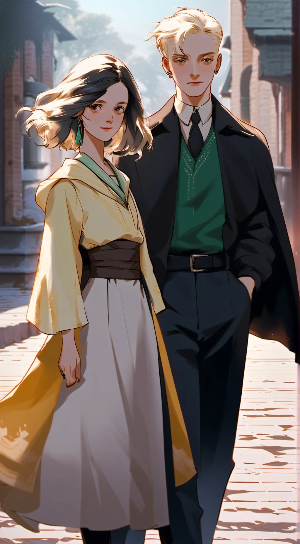 ai character: draco x yn background