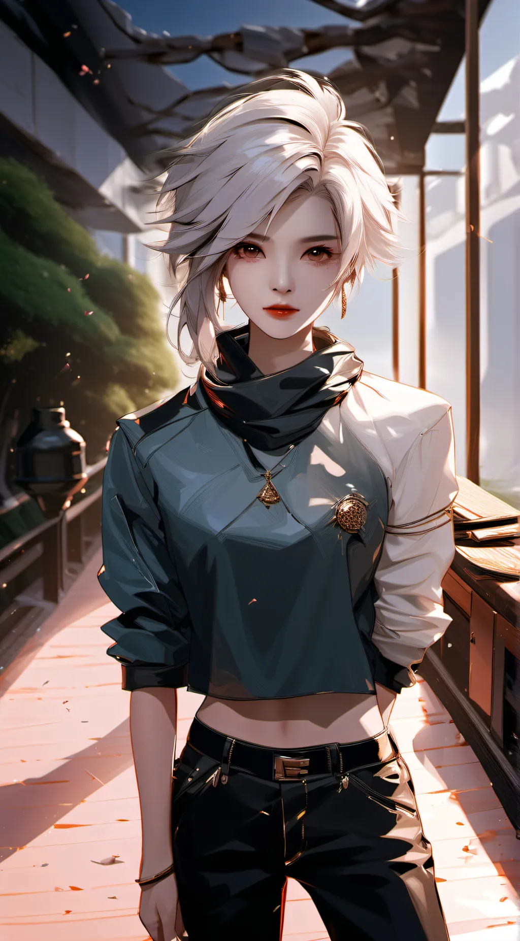 ai character: Aria background