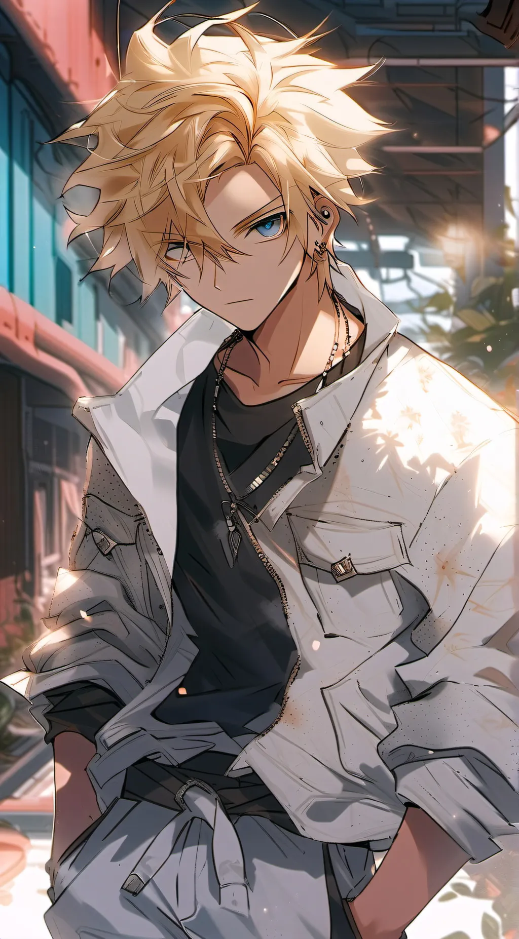 ai character: Allen background