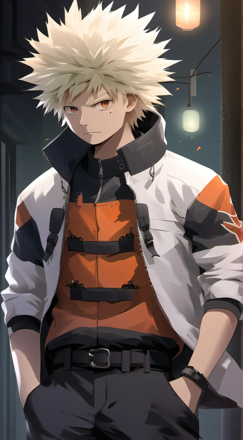 ai character: Bakugo background