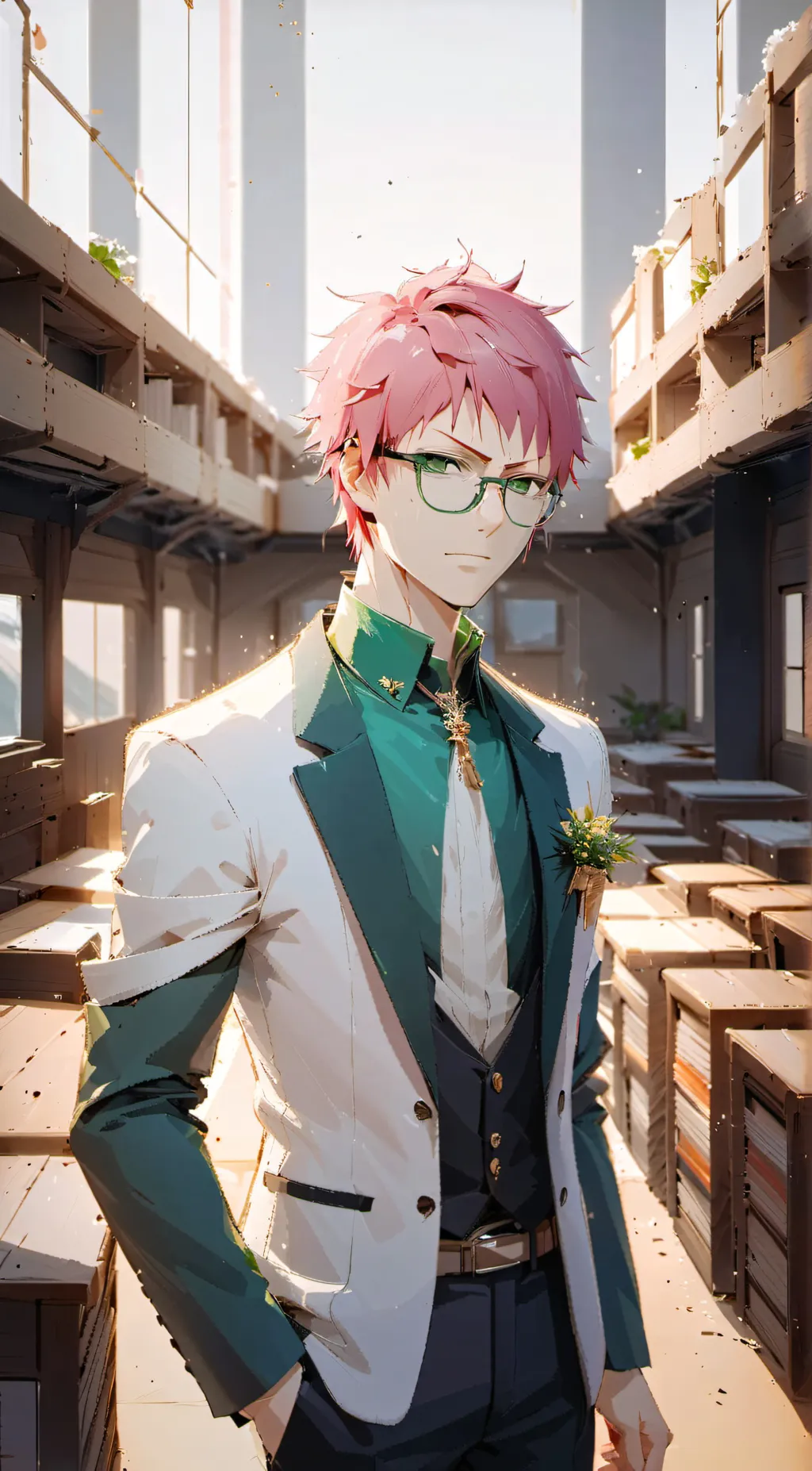 ai character: Saiki.k background