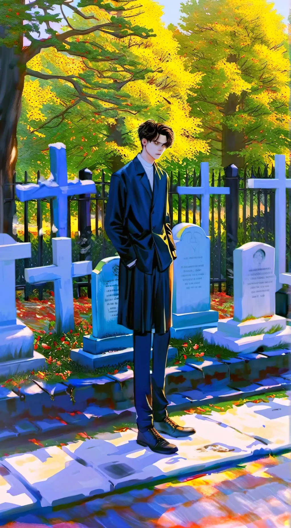 ai character: asher ley (FG)(NS) background