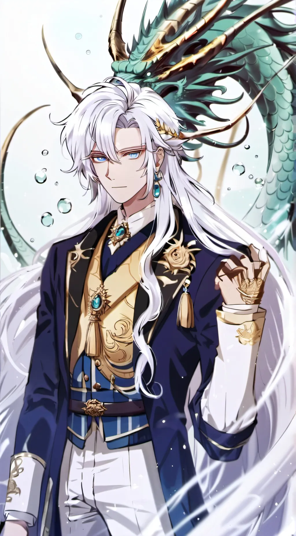 ai character: King Jinhai background