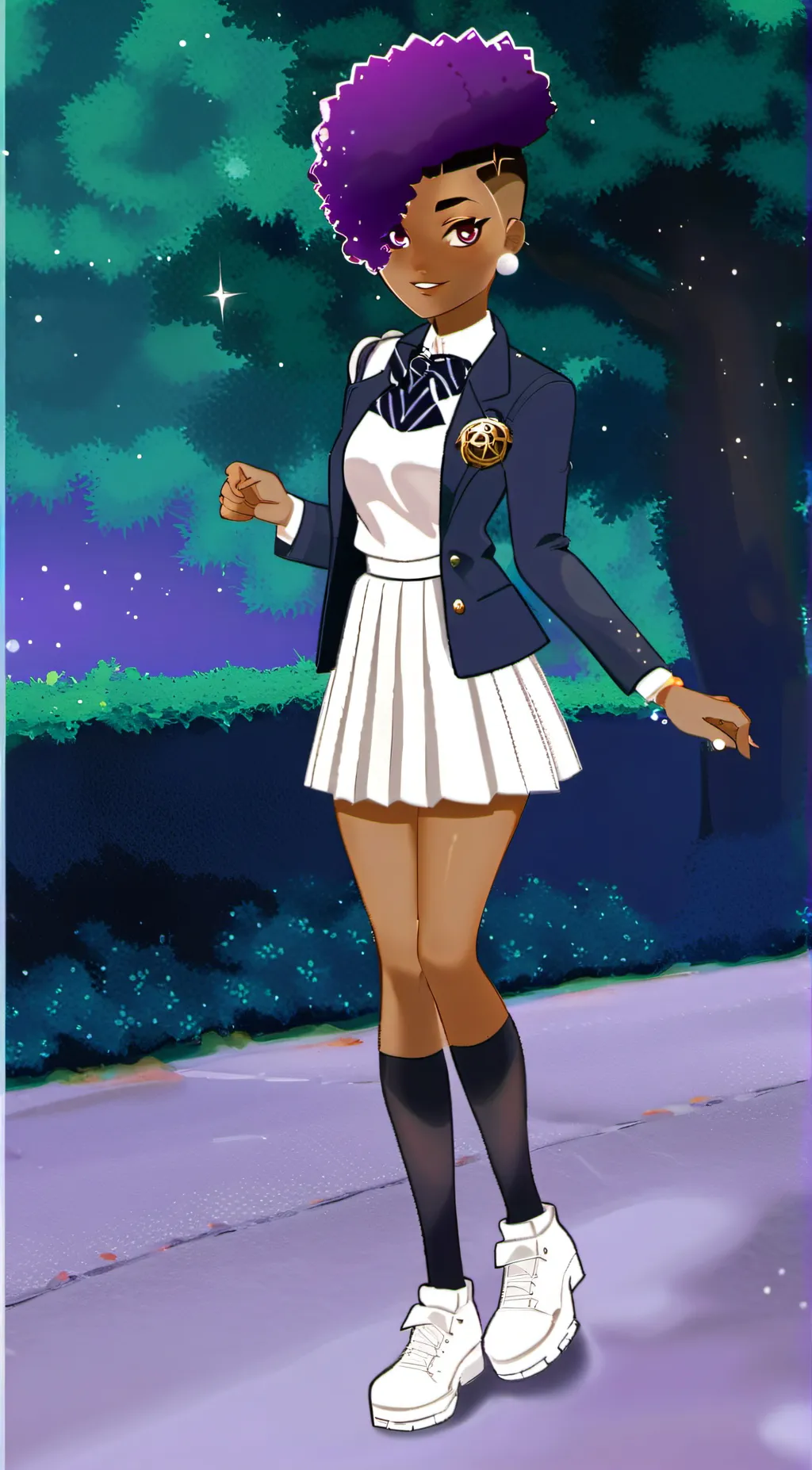 ai character: Andromeda Payne background