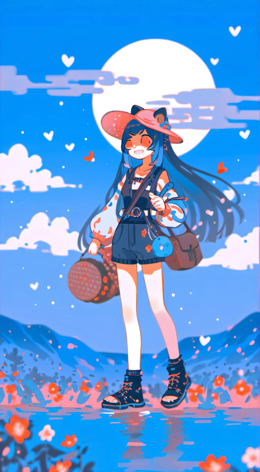 ai character: lily background