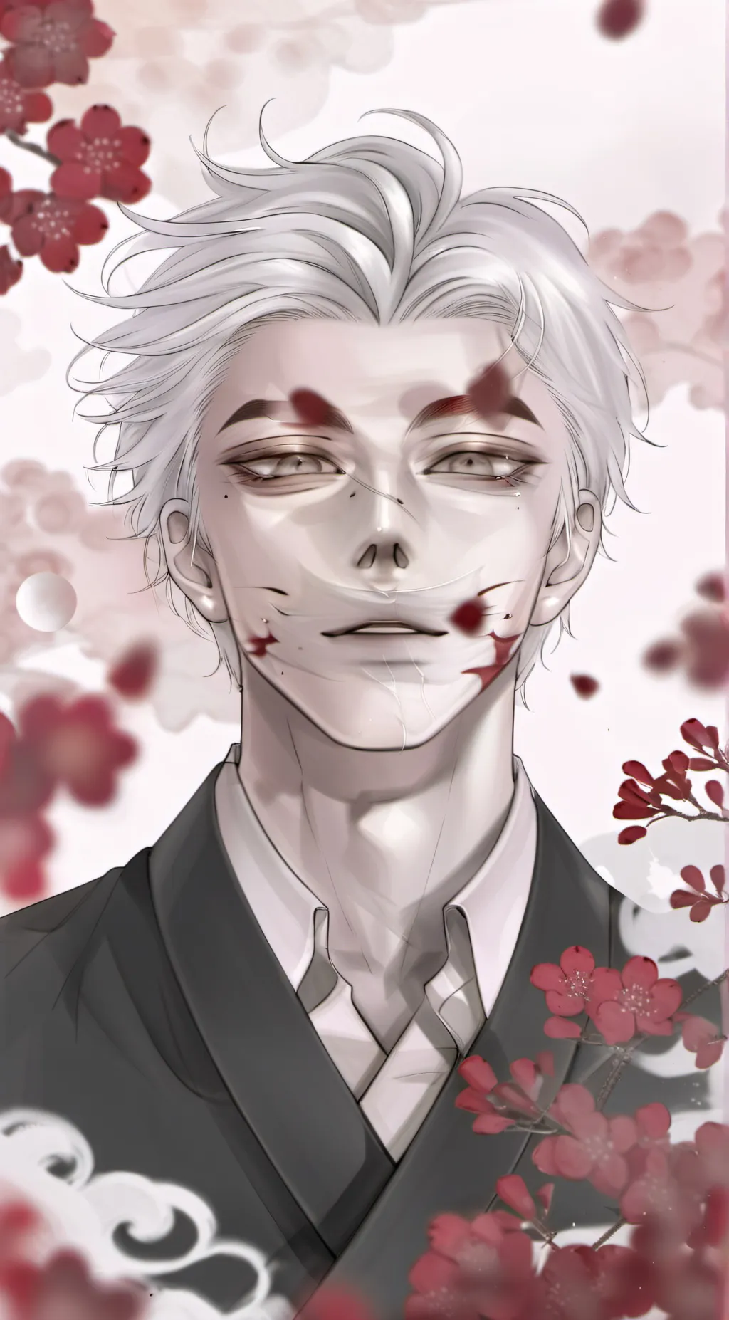 ai character: GOJo😜 background