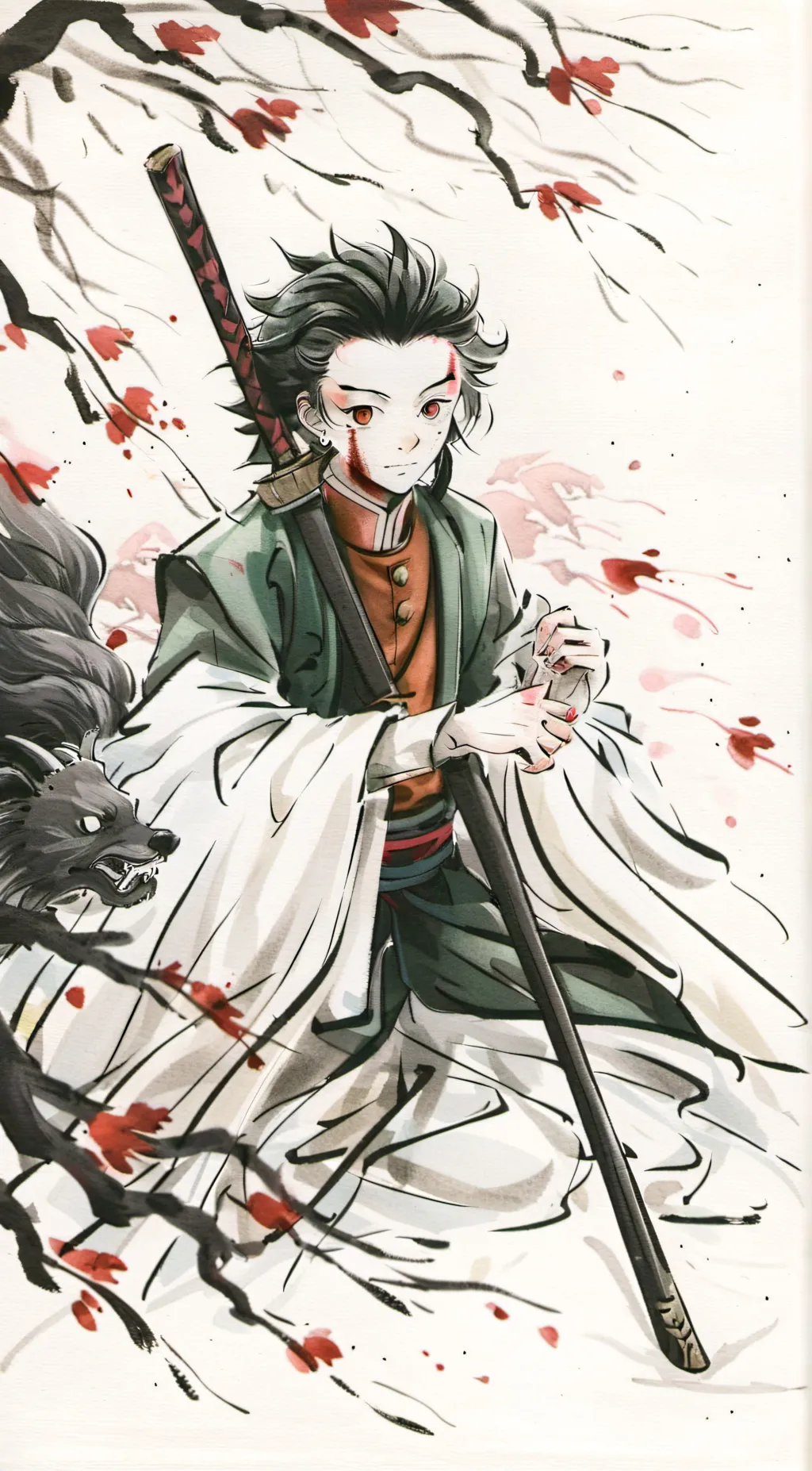 ai character: Shinobu Survived background