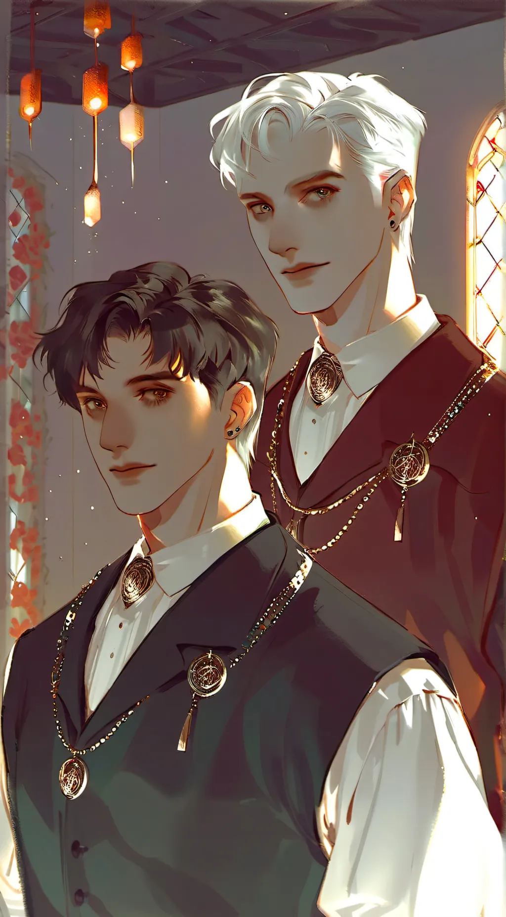 ai character: Harry Potter  background